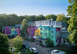 Außenansicht des TRIHOTEL Rostock
