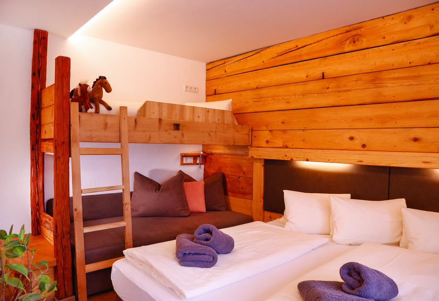 Beispiel eines Doppelzimmer Komfort mit 1-2 Zustellbetten