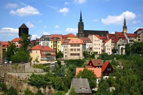 Blick über Bautzen