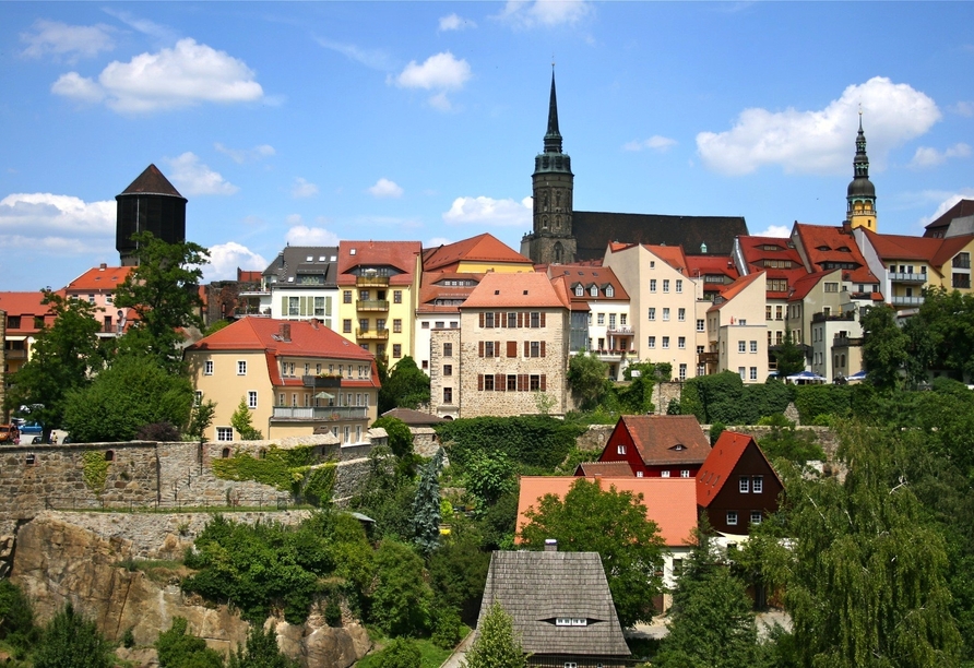 Blick über Bautzen