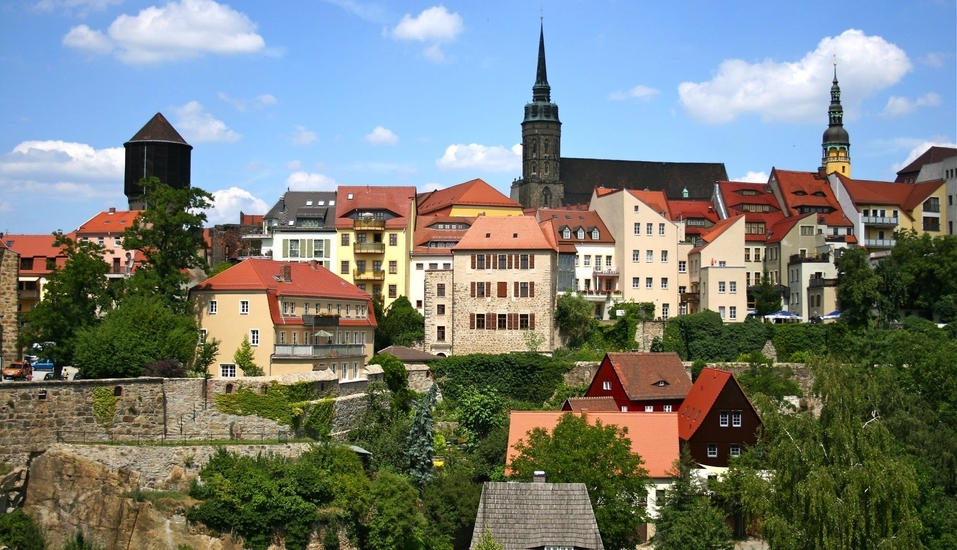 Blick über Bautzen