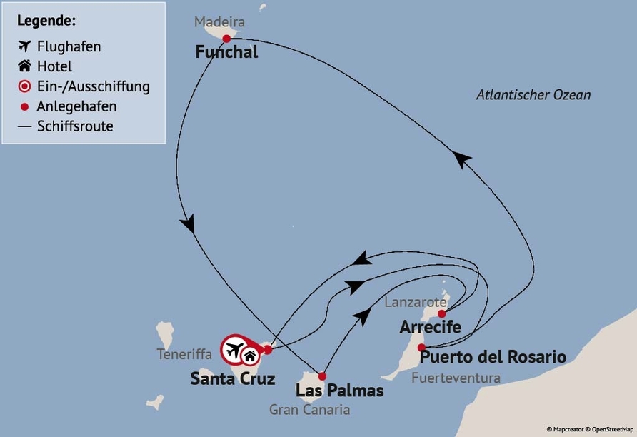 Ihre Reiseroute am 12.02.27