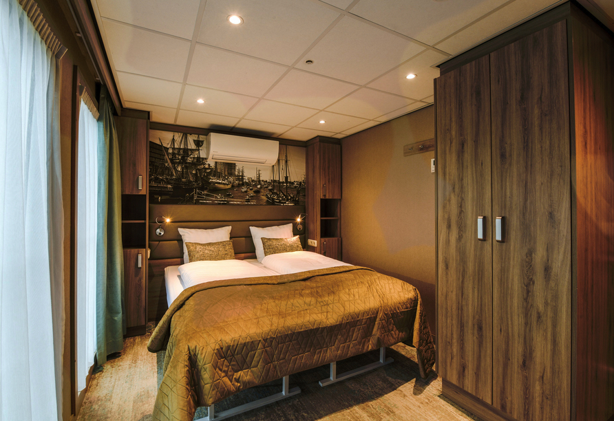 Beispiel einer Suite an Bord von De Holland