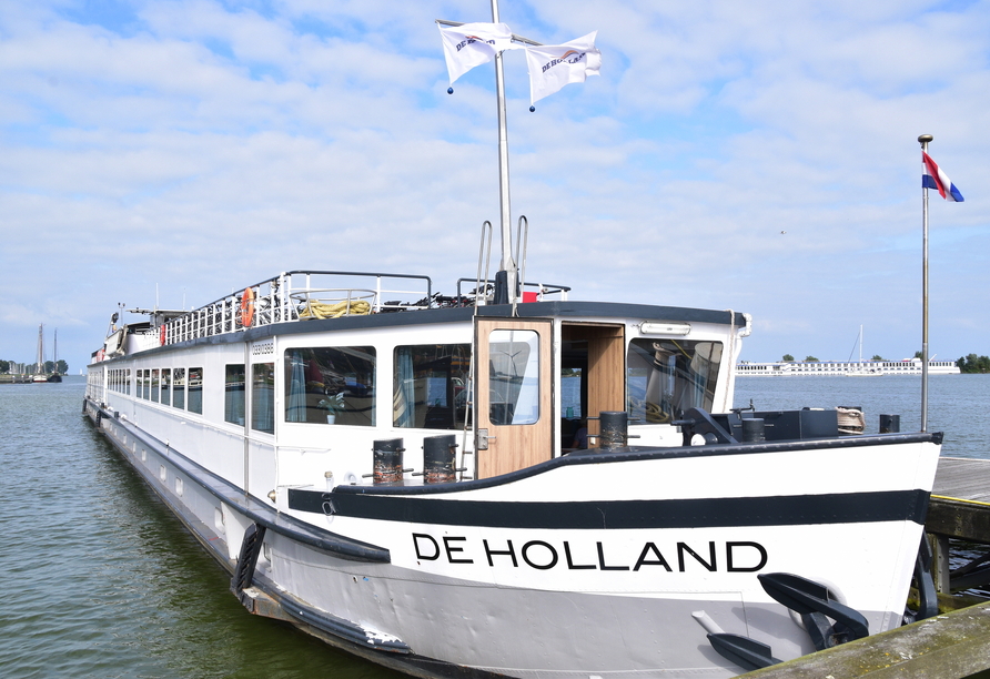 Herzlich willkommen an Bord von De Holland!