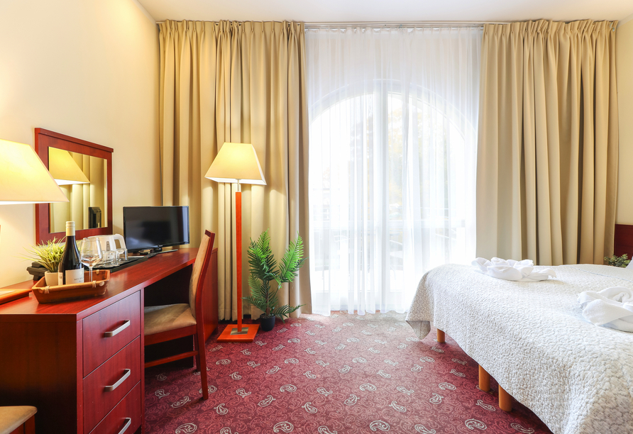 Beispiel eines Doppelzimmers im Hotel Atol Spa 