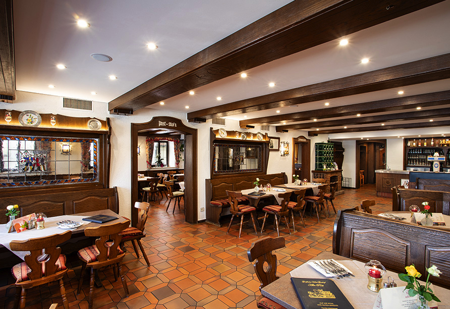 Die urige Gemütlichkeit Bayerns findet sich auch im Hotel wieder.