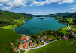 Der Schliersee lockt mit seiner Ruhe und einem fantastischen Panorama.