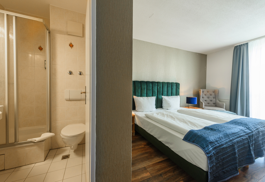 Beispiel eines Doppelzimmers