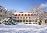 Das Santé Royale Gesundheitsresort Bad Brambach im Winter