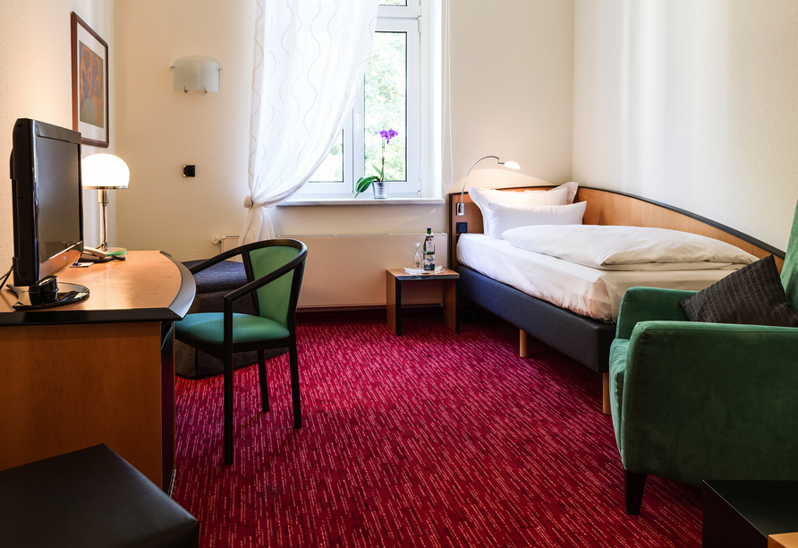 Beispiel eines Einzelzimmers