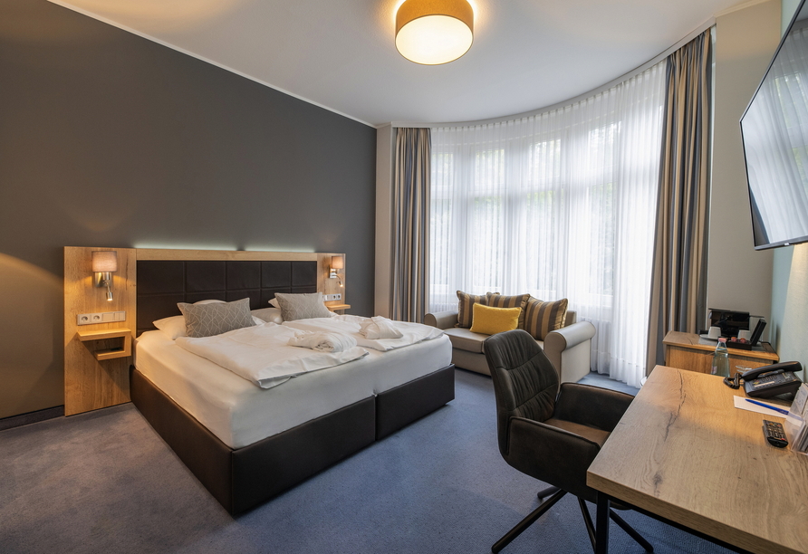 Beispiel eines Doppelzimmers Komfort