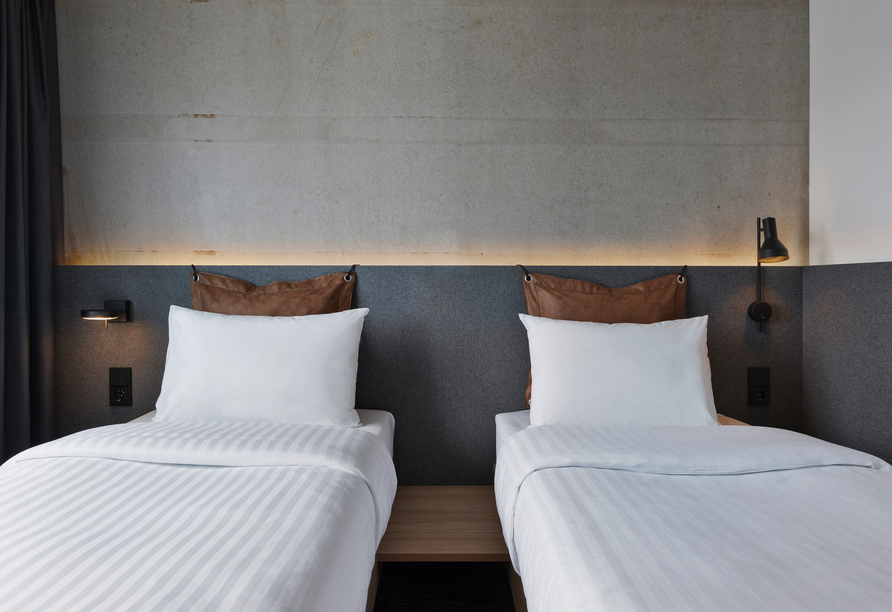 Beispiel eines Doppelzimmers 