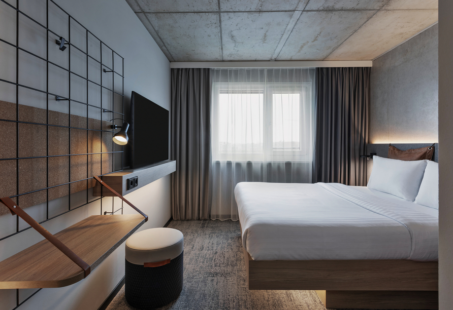 Beispiel eines Doppelzimmers 