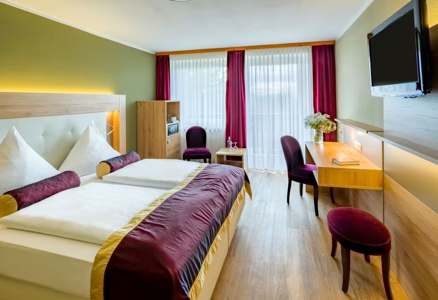 Beispiel eines Doppelzimmers Superior im Hotel Schwarzwald Freudenstadt