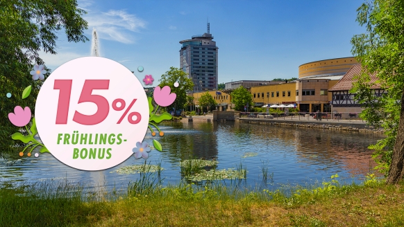 Das City Hotel am Congress Centrum Suhl liegt in der Nähe des schönen Herrenteichs.