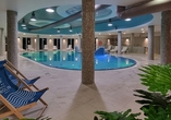 Hallenbad im Hotel Wolin