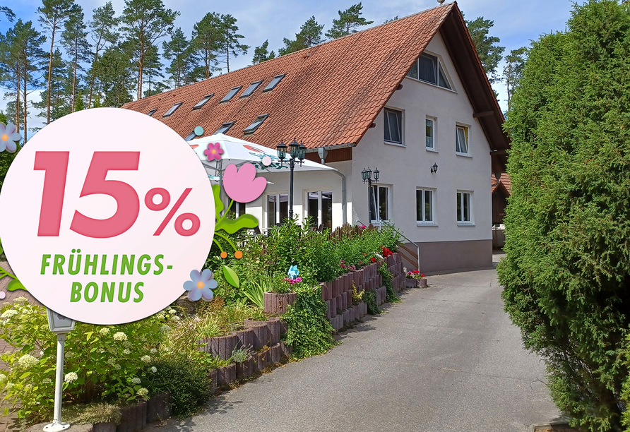 Außenansicht des Hotels Haus Waldesruh 