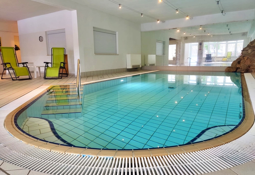 Hallenbad im Aparthotel Am Rennsteig