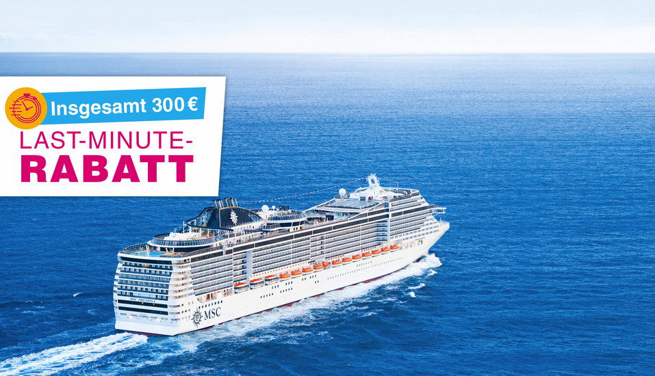 Herzlich willkommen an Bord der MSC Preziosa!