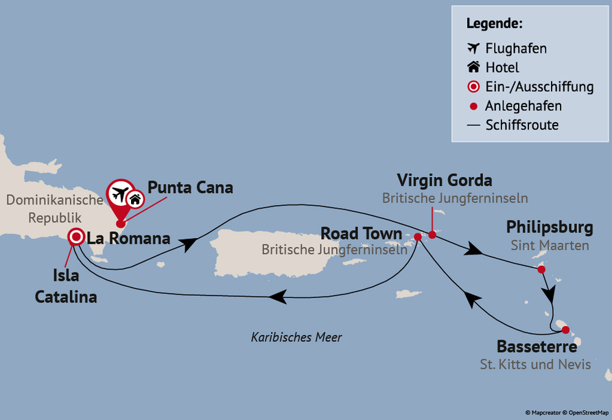 Ihre Reiseroute am 30.11.26