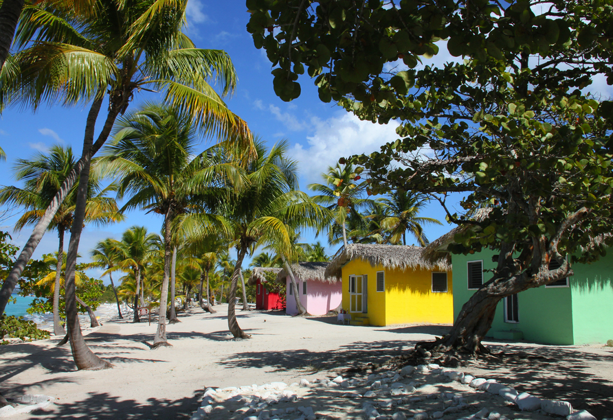 Die malerische Isla Catalina ist exklusiv für MSC-Gäste reserviert und gibt Ihnen das Gefühl auf einer Privatinsel zu sein.