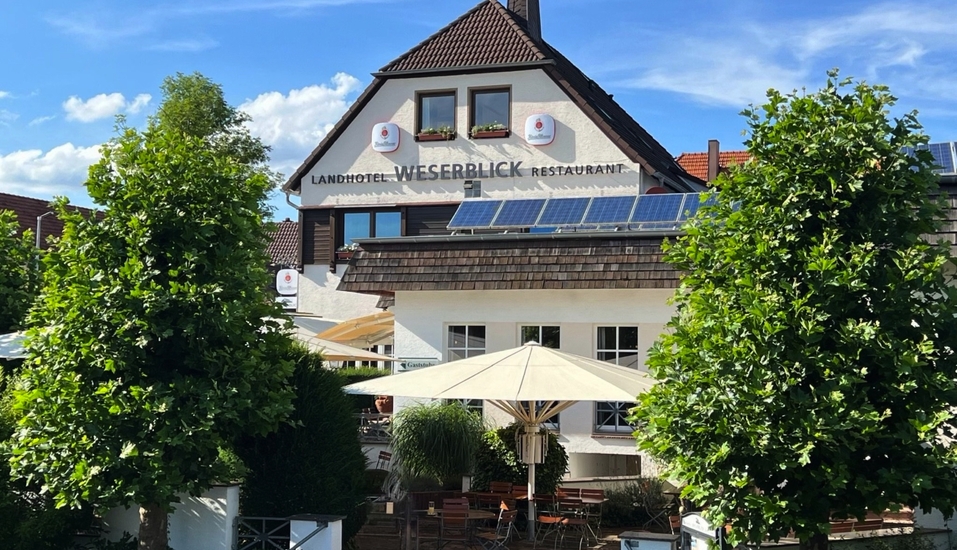 Herzlich willkommen im Landhotel Weserblick!