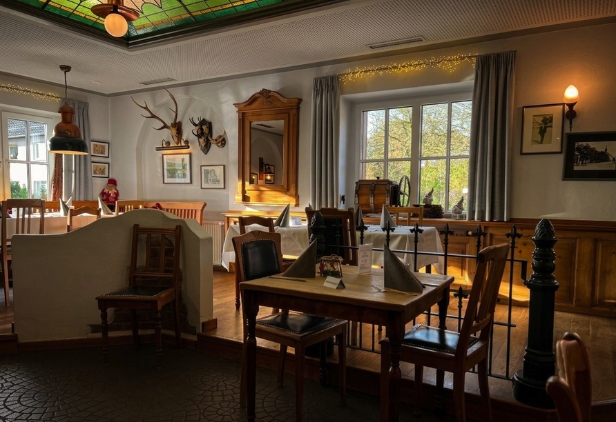 In der Gaststube werden Sie kulinarisch verwöhnt.