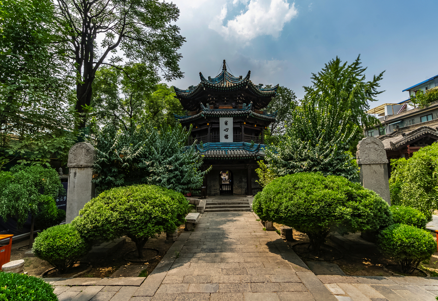 Die große Moschee in Xi'an ist Chinas größte und schönste Moschee.