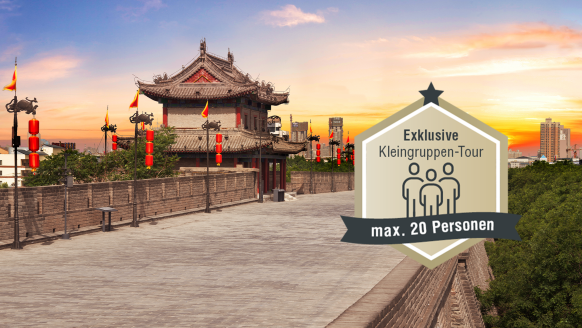 Herzlich willkommen in China! Freuen Sie sich, diesen wunderschönen Teil der Erde kennenzulernen.