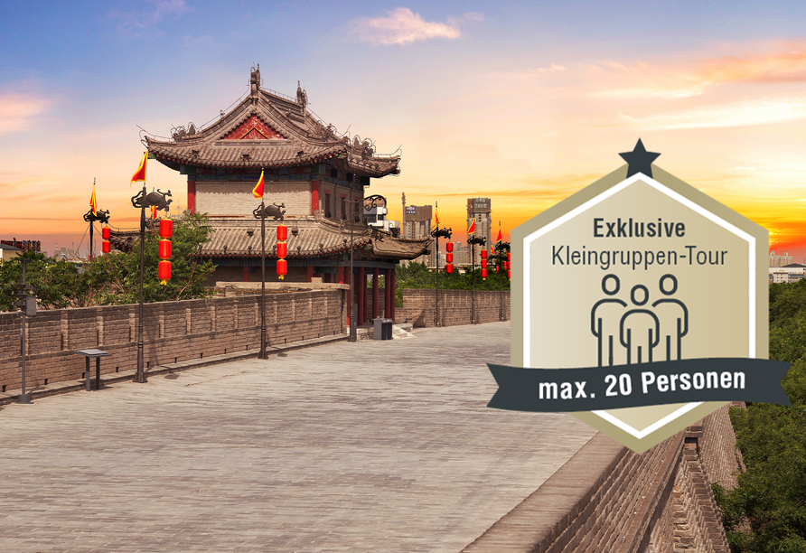 Herzlich willkommen in China! Freuen Sie sich, diesen wunderschönen Teil der Erde kennenzulernen.