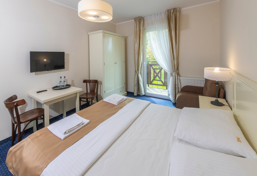 Beispiel eines Doppelzimmers Komfort