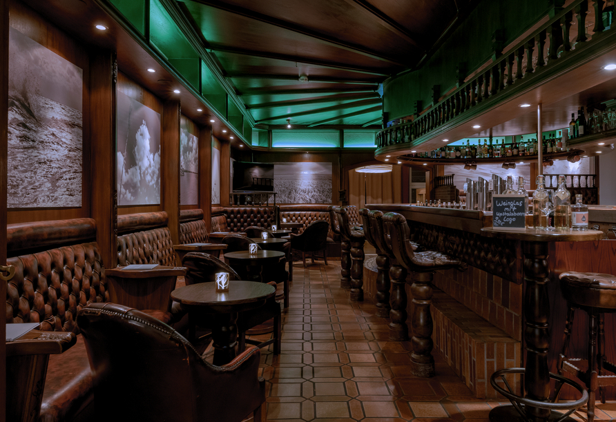 Die Jeverstube lädt zu entspannten Stunden ein.