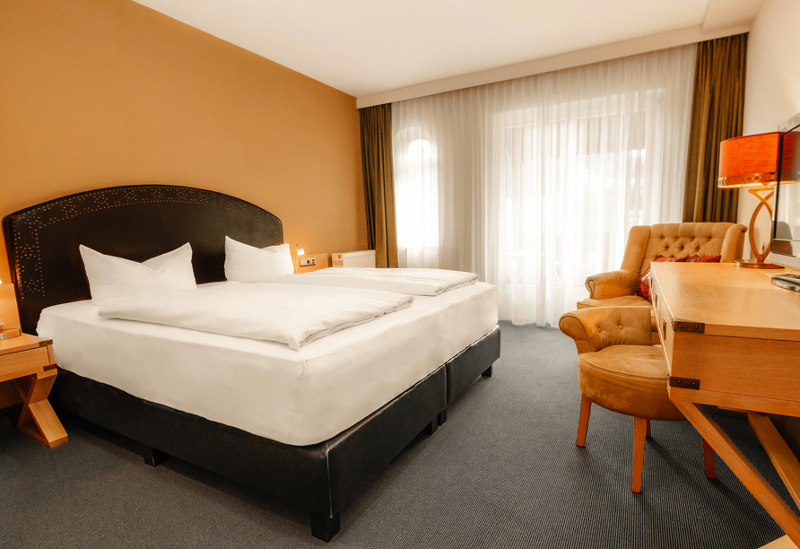 Beispiel eines Doppelzimmers Komfort Haupthaus