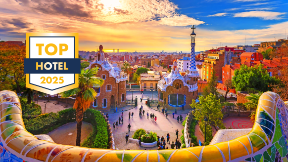 Die wilde Küste Barcelonas erwartet Sie mit vielen Höhepunkten wie dem farbenfrohen Park Güell in Barcelona, den Sie optional besuchen können.