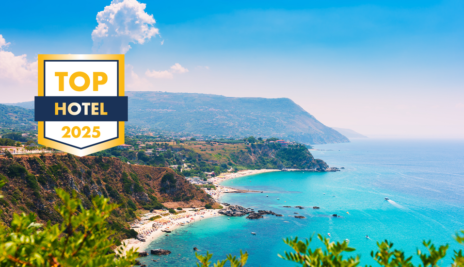 Der Aussichtspunkt Capo Vaticano bietet sagenhafte Panoramaausblicke auf die Straße von Messina und die Äolischen Inseln.