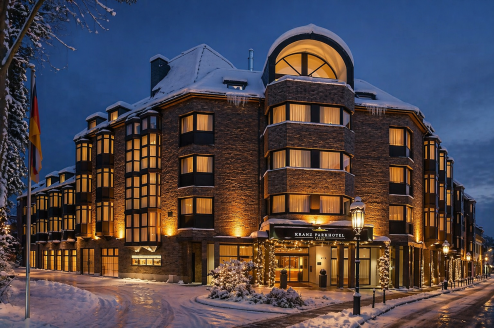 Außenansicht vom Kranz Parkhotel in Siegburg