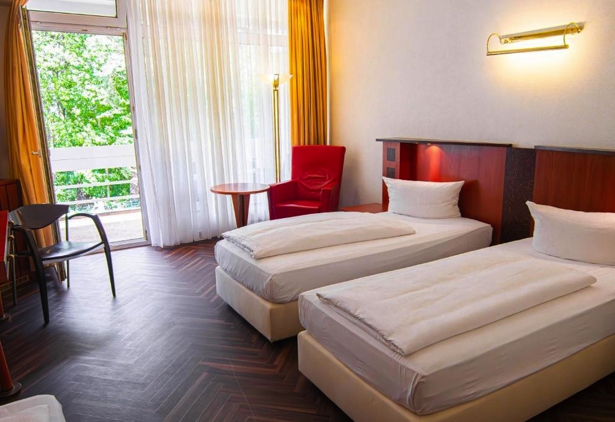 Beispielbild eines Doppelzimmers