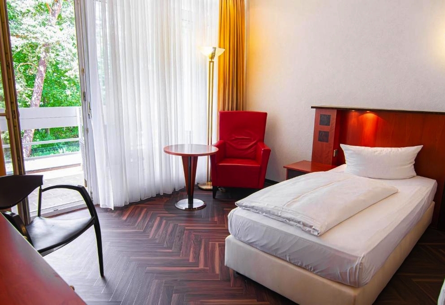 Beispielbild eines Einzelzimmers