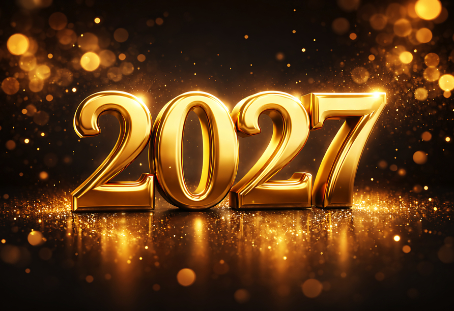 Feiern Sie einen glanzvollen Start ins Jahr 2027.