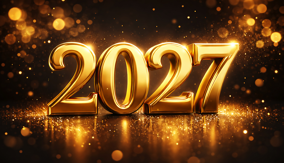 Feiern Sie einen glanzvollen Start ins Jahr 2027.