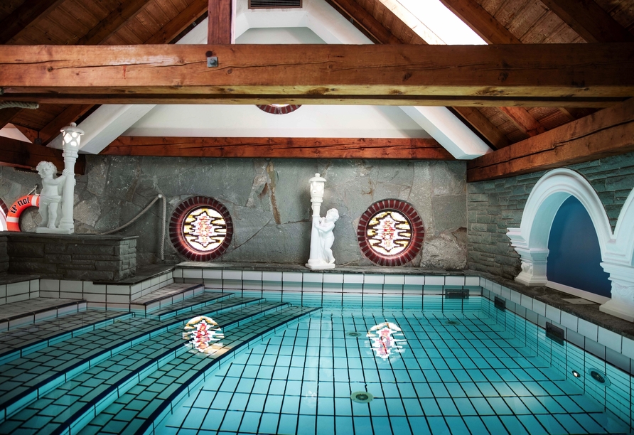 Lassen Sie im Wellnessbereich des Hotels die Seele baumeln.