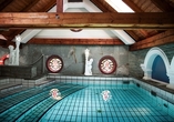 Lassen Sie im Wellnessbereich des Hotels die Seele baumeln.