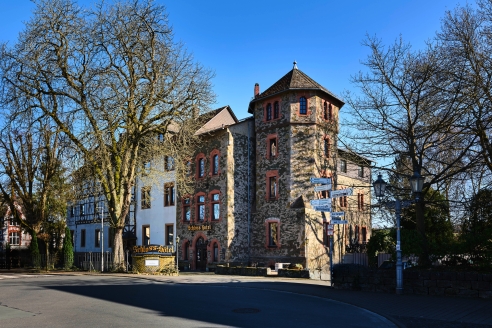 Das Schlosshotel Braunfels & Himmelreich liegt direkt an der historischen Altstadt.