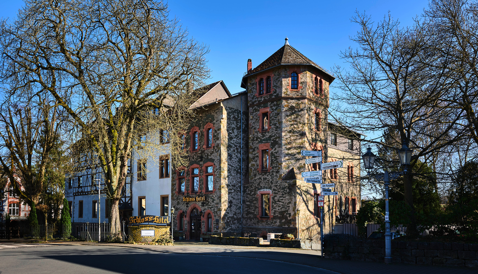 Das Schlosshotel Braunfels & Himmelreich liegt direkt an der historischen Altstadt.