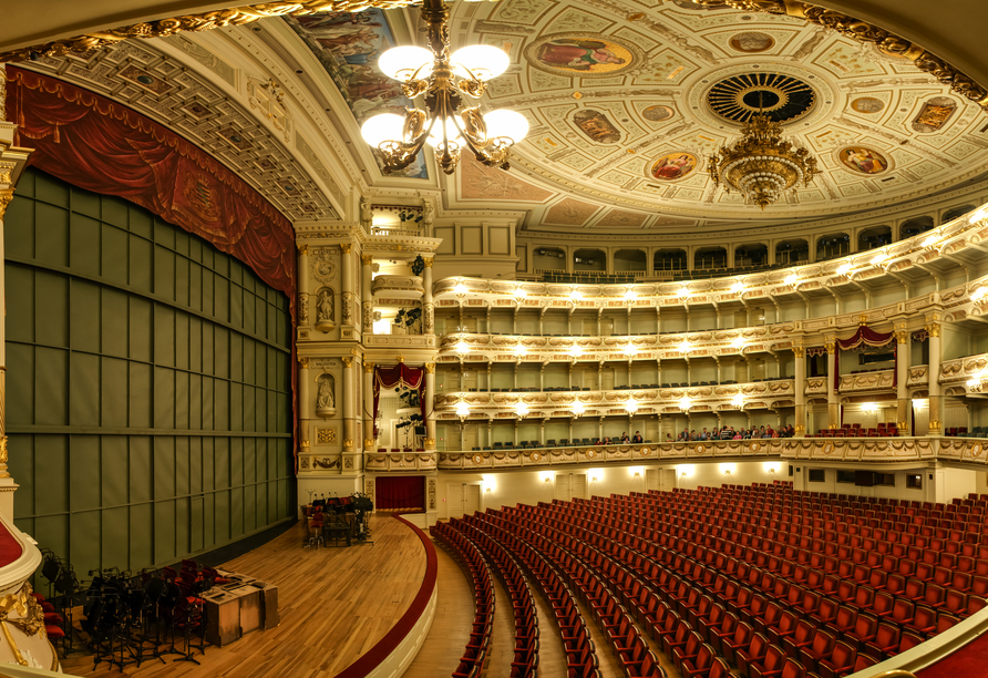 Die Semperoper zählt zu den bedeutendsten Opernhäusern Europas.