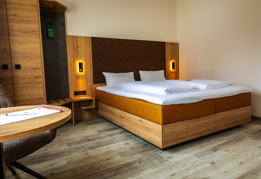 Beispiel eines Doppelzimmers Komfort Plus