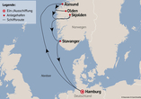 Ihre Reiseroute