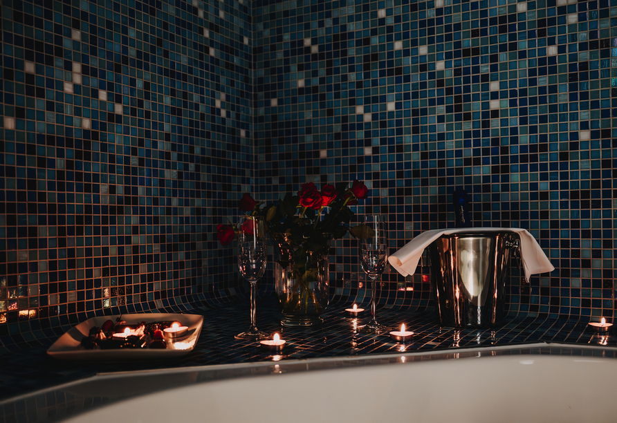 Wohltuende Momente im Whirlpool