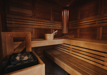 Erholung in der hoteleigenen Sauna