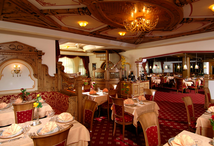 Kulinarische Genüsse im hoteleigenen Restaurant